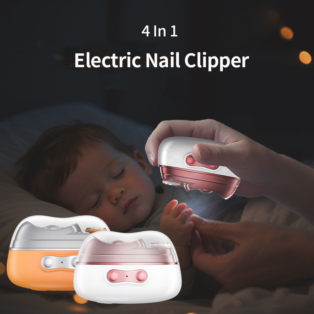 Uv Nail Lamp - 4-in-1 Electric Nail Clipper Automatic Trimmer