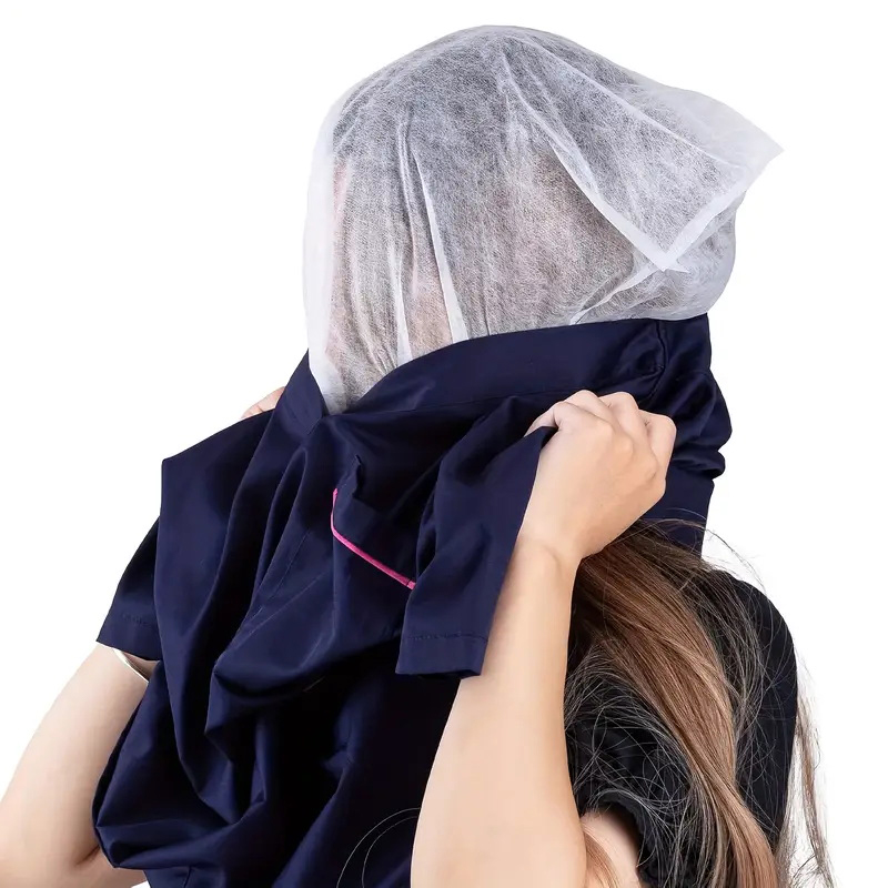 Beauty Makeup Bridal - 50/100pcs Disposable Makeup Protector Hoods Breathable