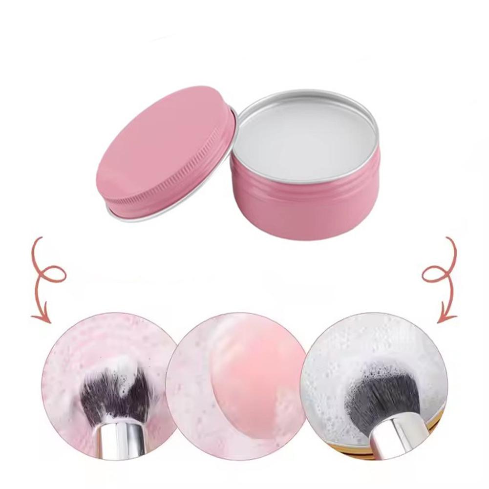 Beauty Makeup Tools Use - Makeup Brush Cleaning Soap 50g For