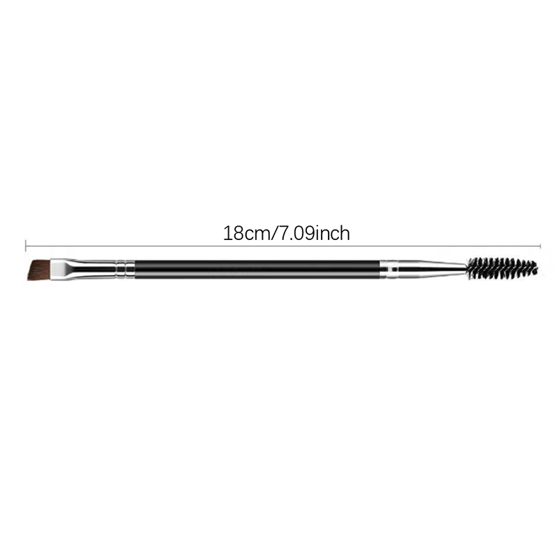 Blush Brush Kabuki - Women's Double-Ended Eyebrow&Eyeliner Brush Makeup Tool