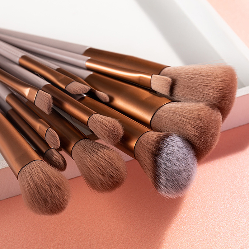 Blush Brush Kabuki - 13Pcs Professional Beauty Powder Blush Brush