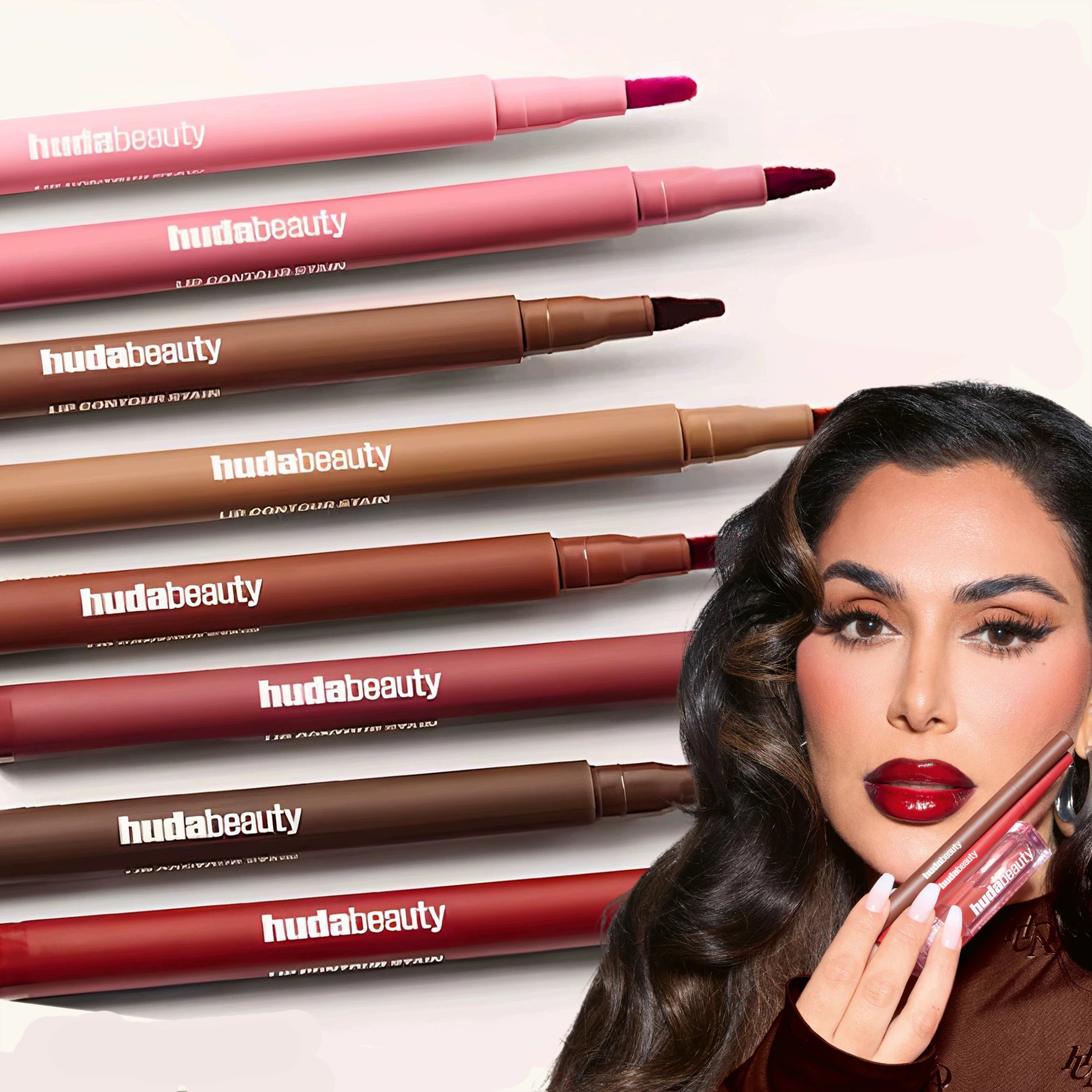 Huda Beauty Makeup Set - Huda Beauty Lip Liner Pencil Nude