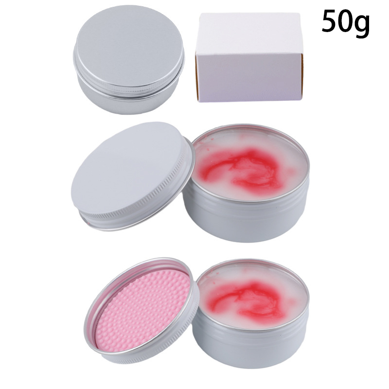 Blush Brush Kabuki - 50g Honey Peach Silicone Makeup Brush