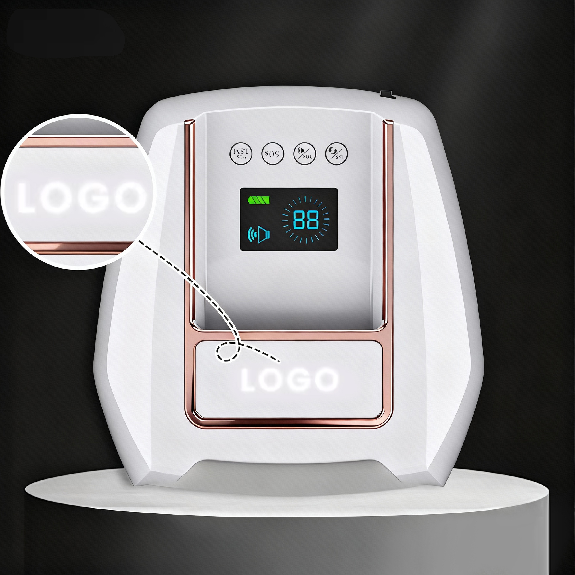 Uv Nail Lamp - High Power 126w UV Light Led