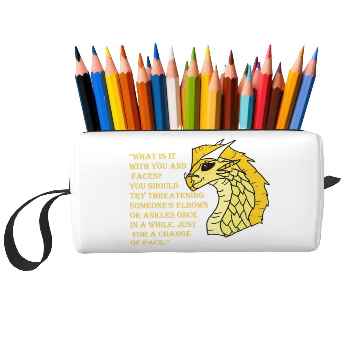 Beauty Makeup Quotes - Qibli Quote Makeup Bag Cosmetic Organizer
