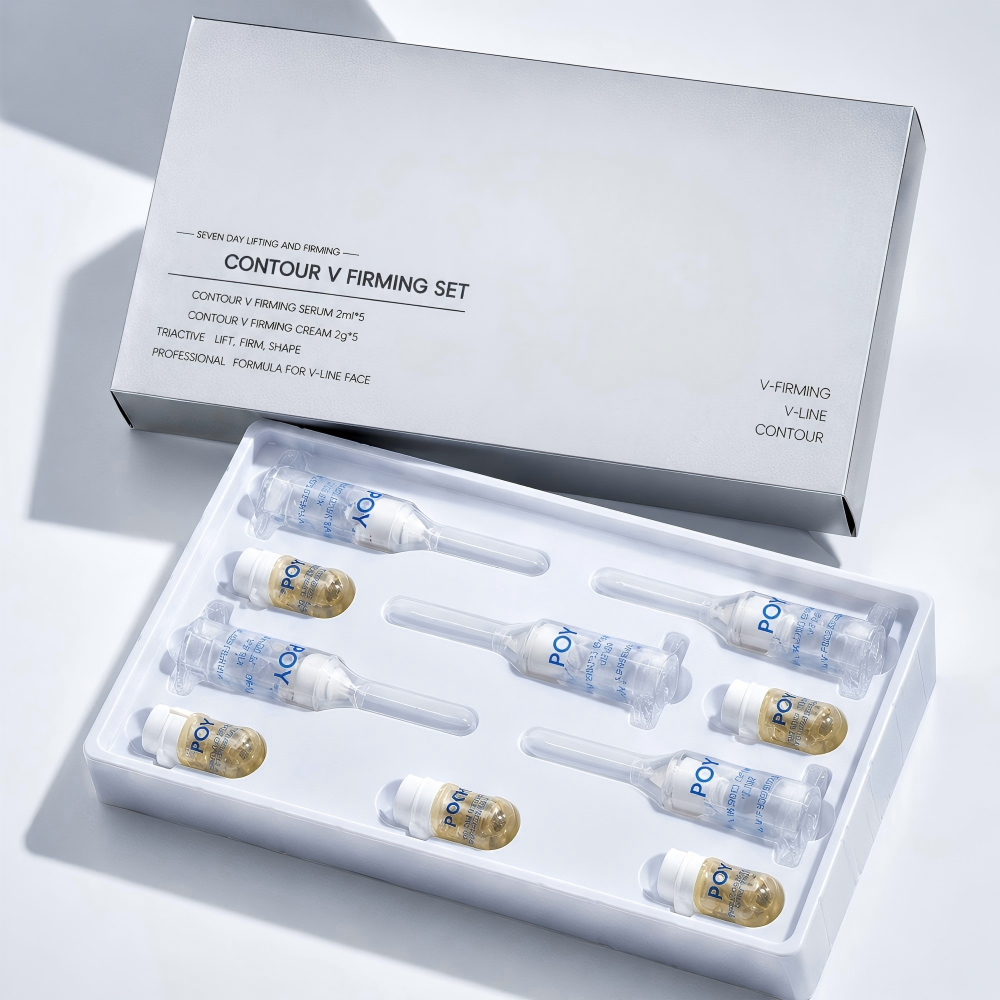 Anti-Aging Face Cream - 10 Pcs V Face Contouring Set