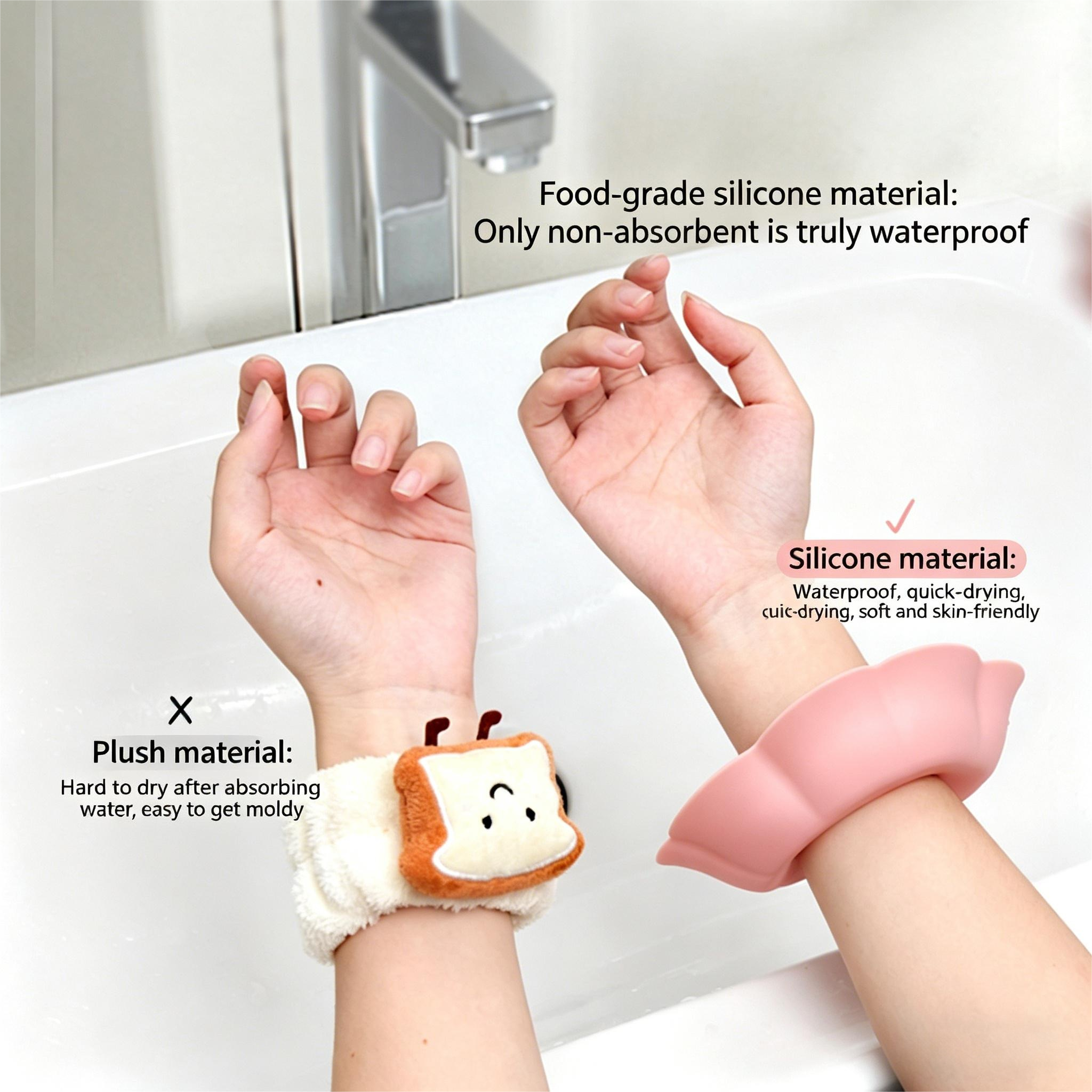 Beauty Of Joseon Makeup Remover - 2Pcs Women Silicone Face Wash Wristbands