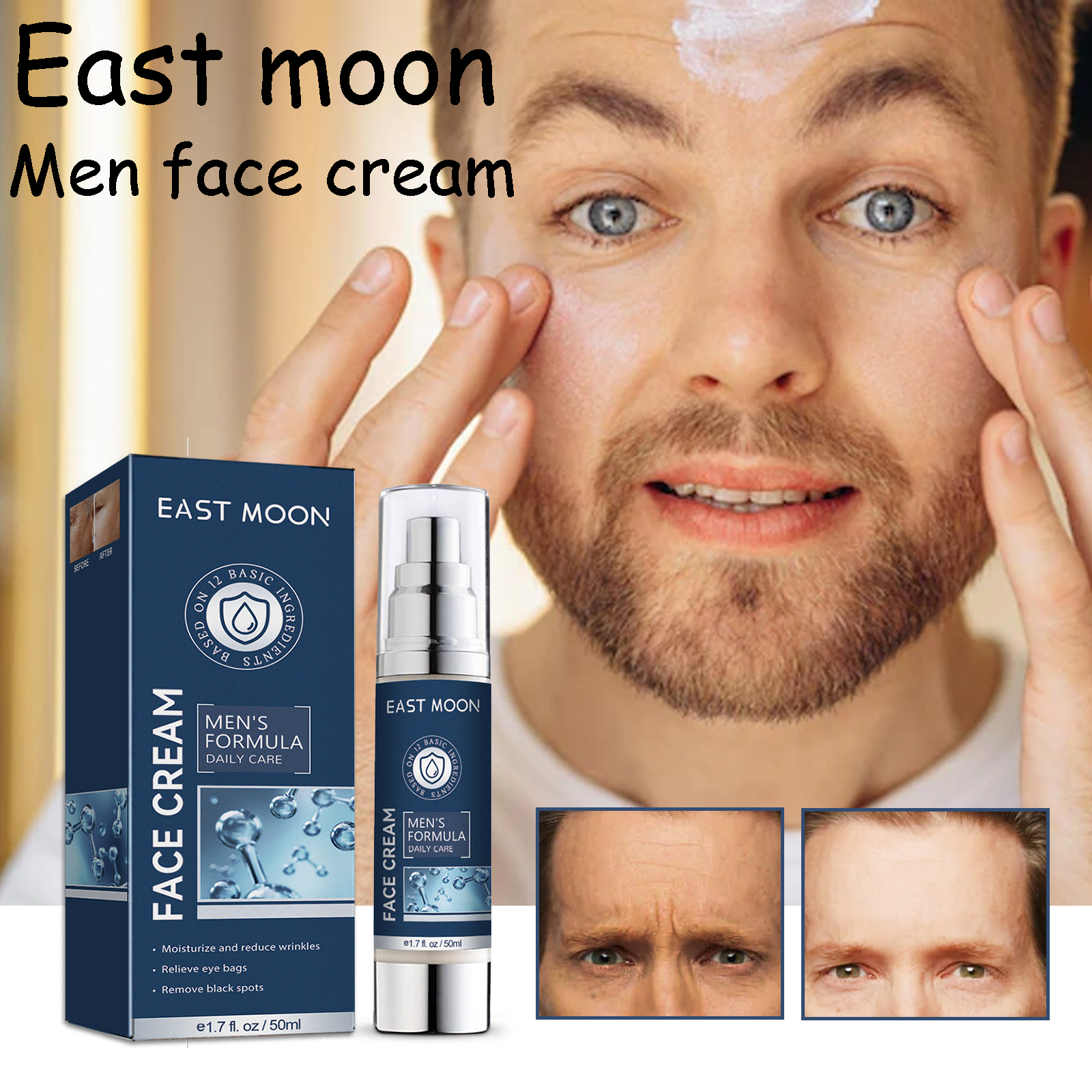Anti-Aging Face Cream - 50ml 6 in 1 Men Face