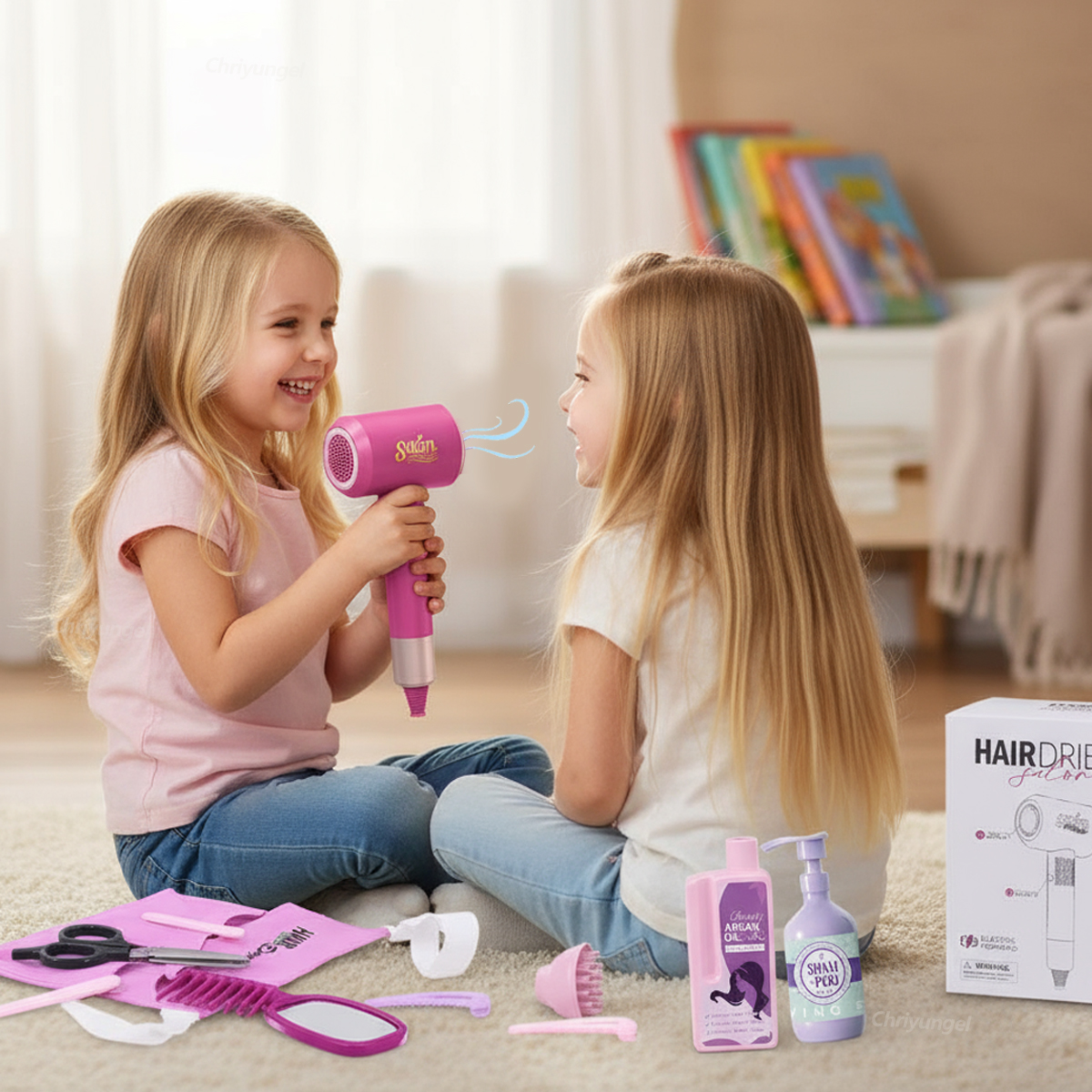 Kids Beauty Salon Set with Pre - Beauty Makeup Set For Kids ulasan dan harga