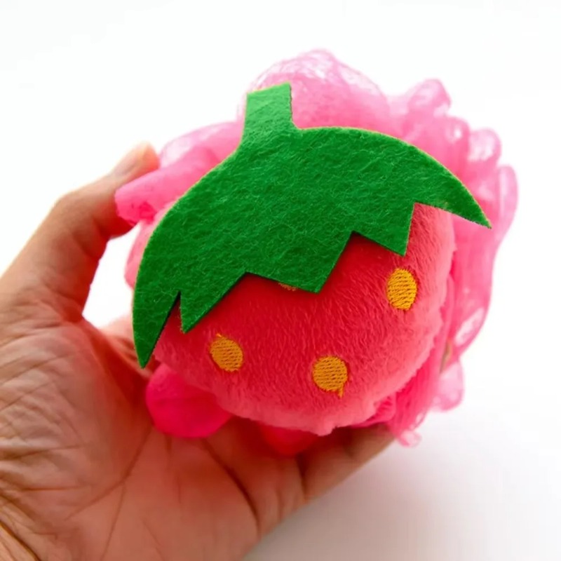 Baby Bath Brush Cartoon Cotton - Blush Brush Kabuki ulasan dan harga