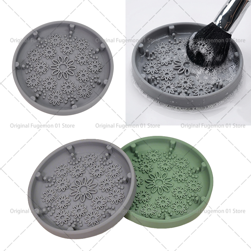 Makeup Brush Cleaner Powder Pu - Blush Brush Kabuki ulasan dan harga