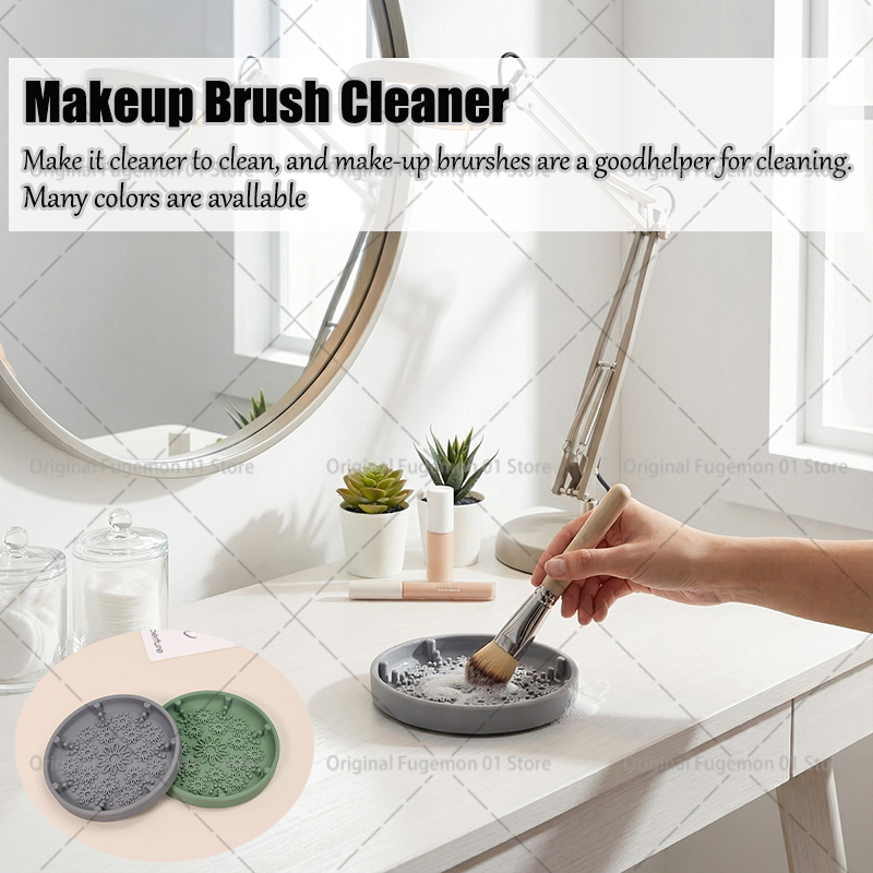 Makeup Brush Cleaner Powder Pu - Blush Brush Kabuki ulasan dan harga