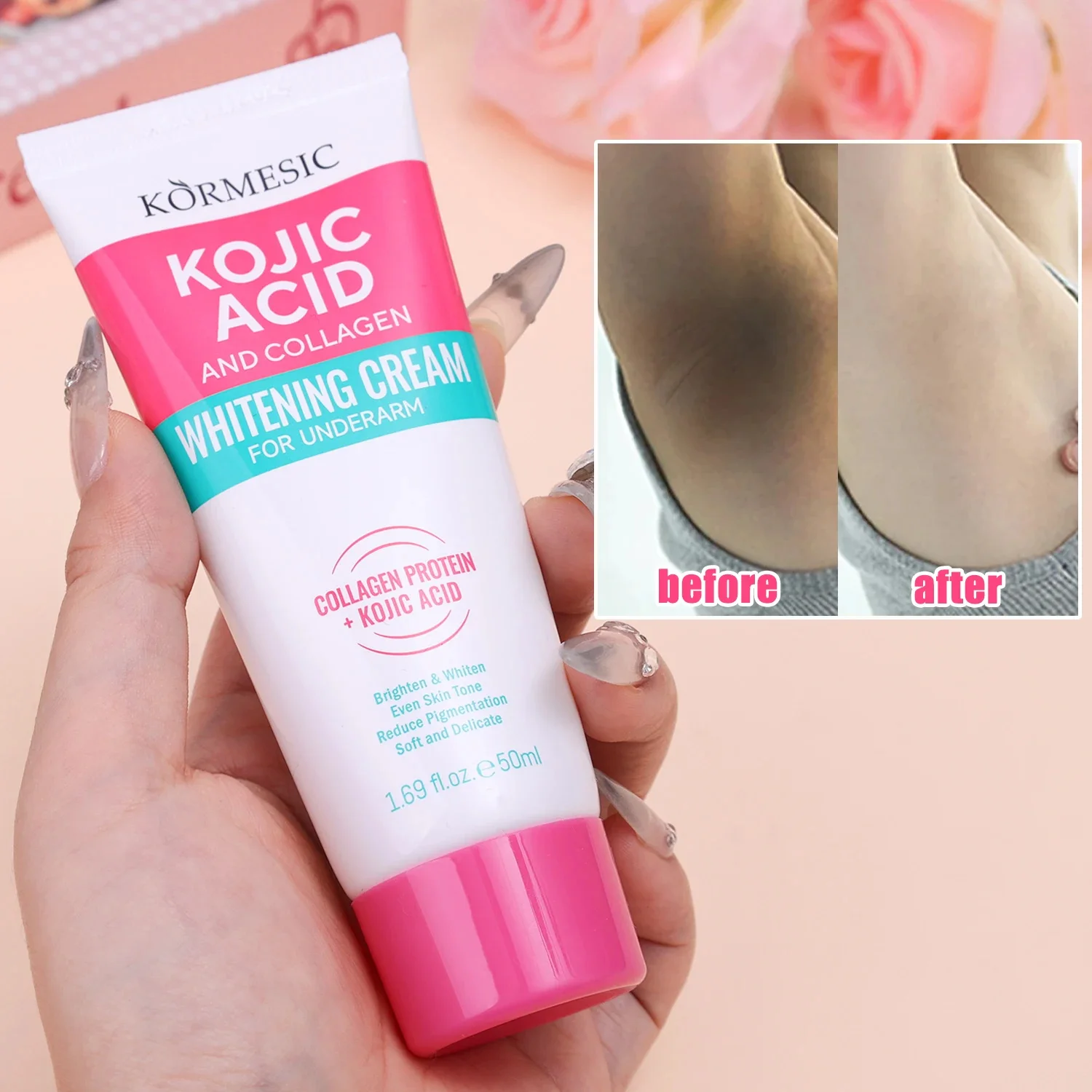Collagen underarm whitening cr - Anti-Aging Face Cream ulasan dan harga