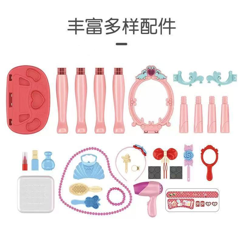 New Pretend Play Makeup Table  - Beauty Makeup Set For Kids ulasan dan harga
