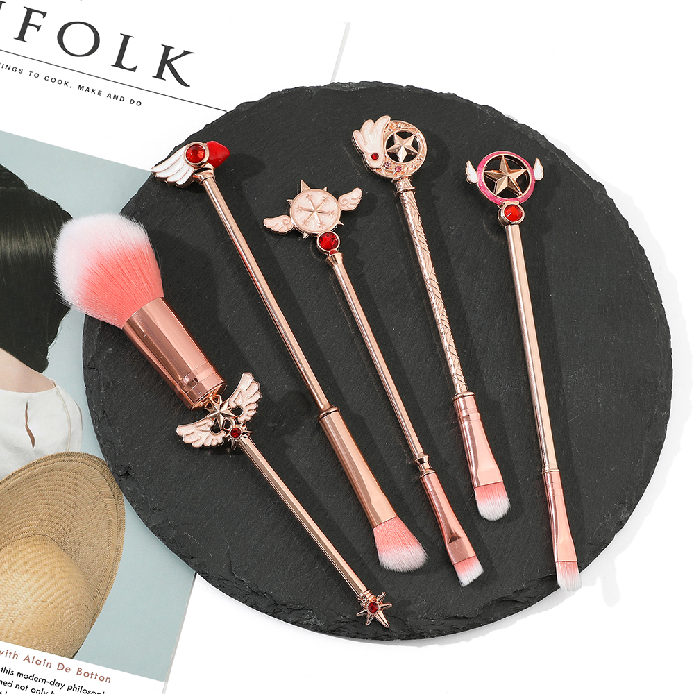 Sailor Moon Makeup Brushes Set - Blush Brush Kabuki ulasan dan harga