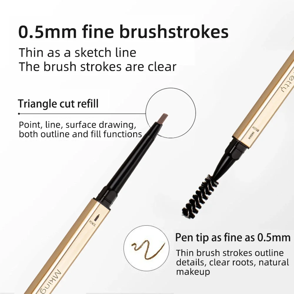 Double Head Eyebrow Pencil Lon - Eyebrow Pomade Pencil ulasan dan harga