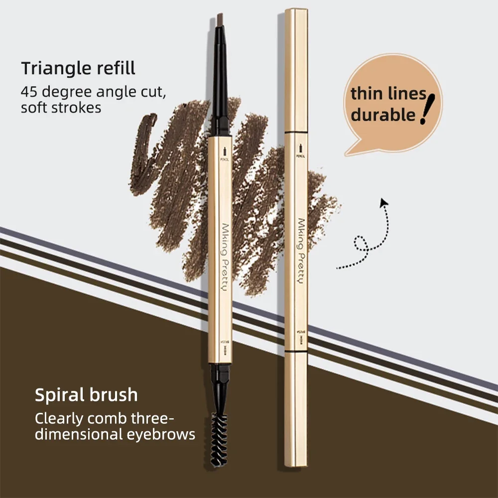 Double Head Eyebrow Pencil Lon - Eyebrow Pomade Pencil ulasan dan harga