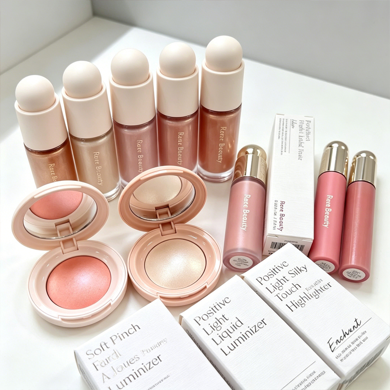 Rare Beauty Powder Blush Highl - Rare Beauty Makeup Highlighter ulasan dan harga