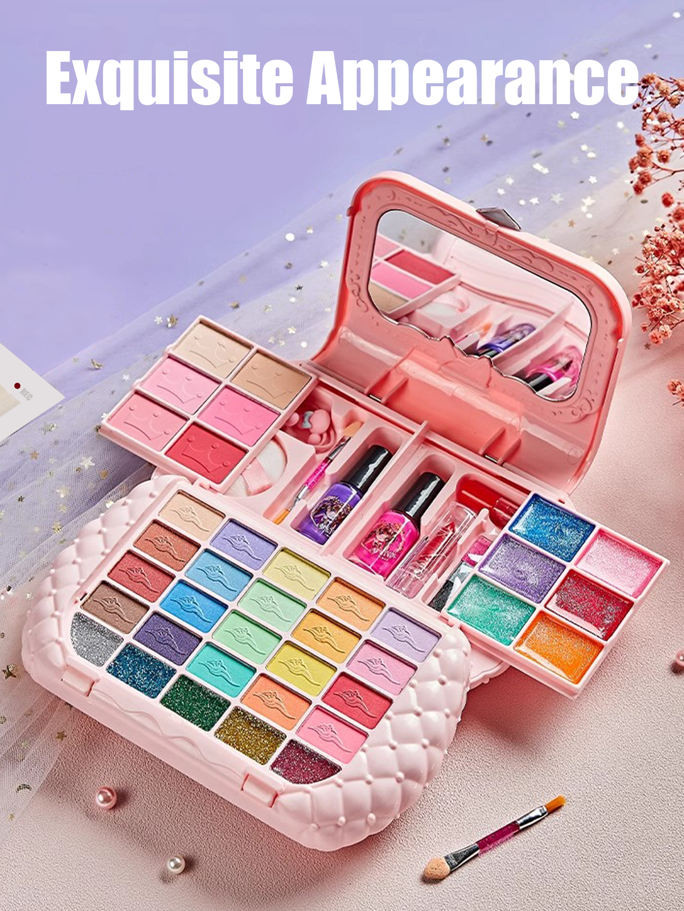 Kids Beauty Toys Makeup Kit Li - Beauty Makeup Set For Kids ulasan dan harga