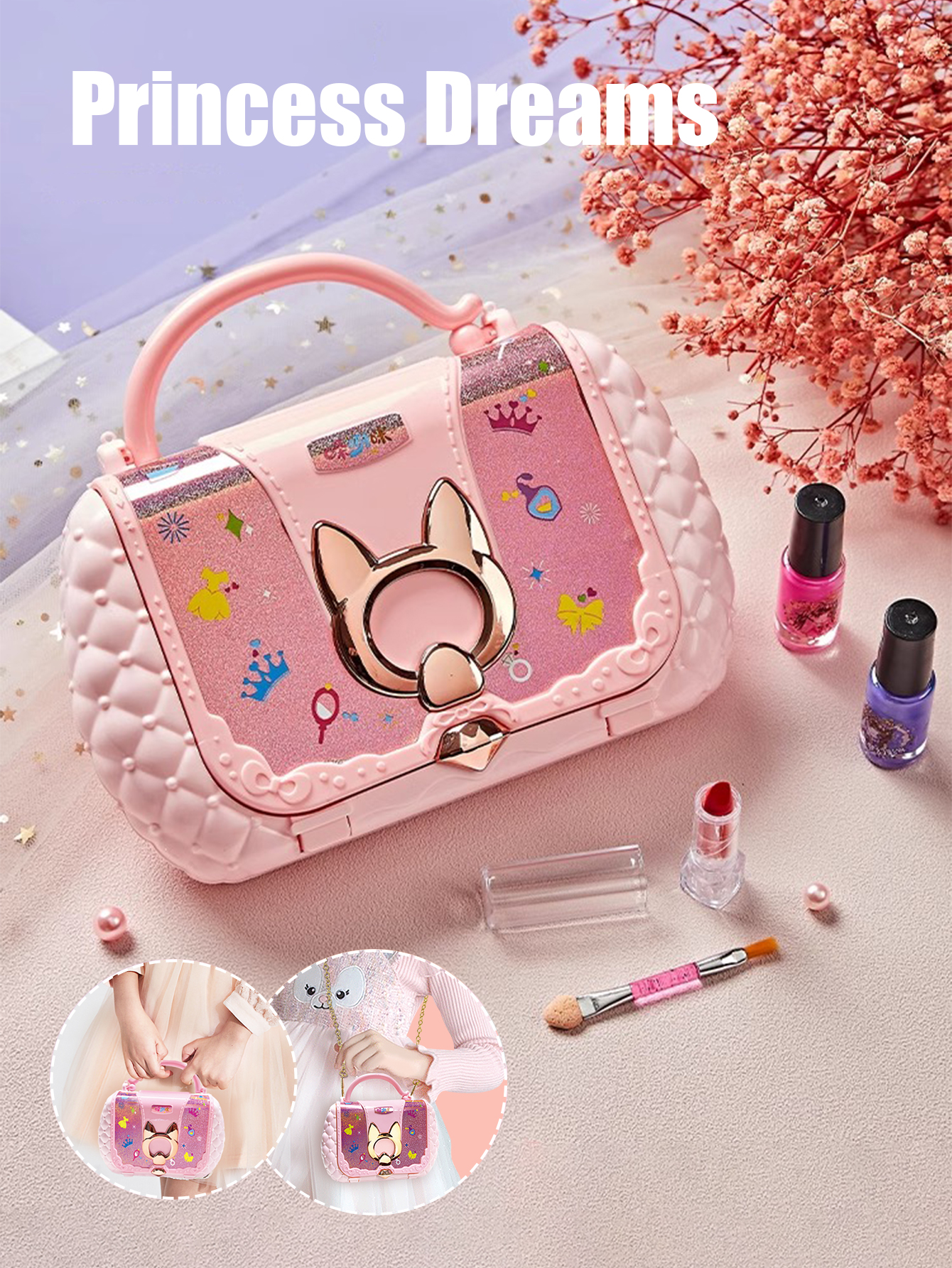 Kids Beauty Toys Makeup Kit Li - Beauty Makeup Set For Kids ulasan dan harga