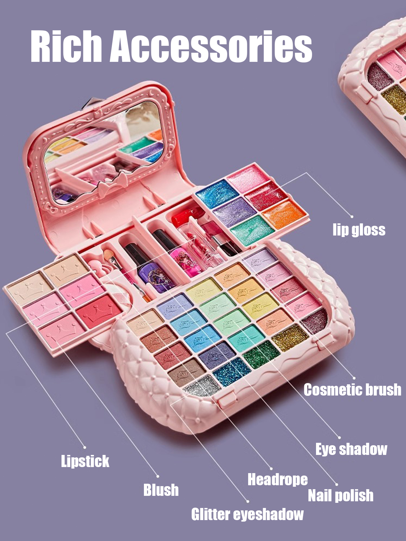 Kids Beauty Toys Makeup Kit Li - Beauty Makeup Set For Kids ulasan dan harga