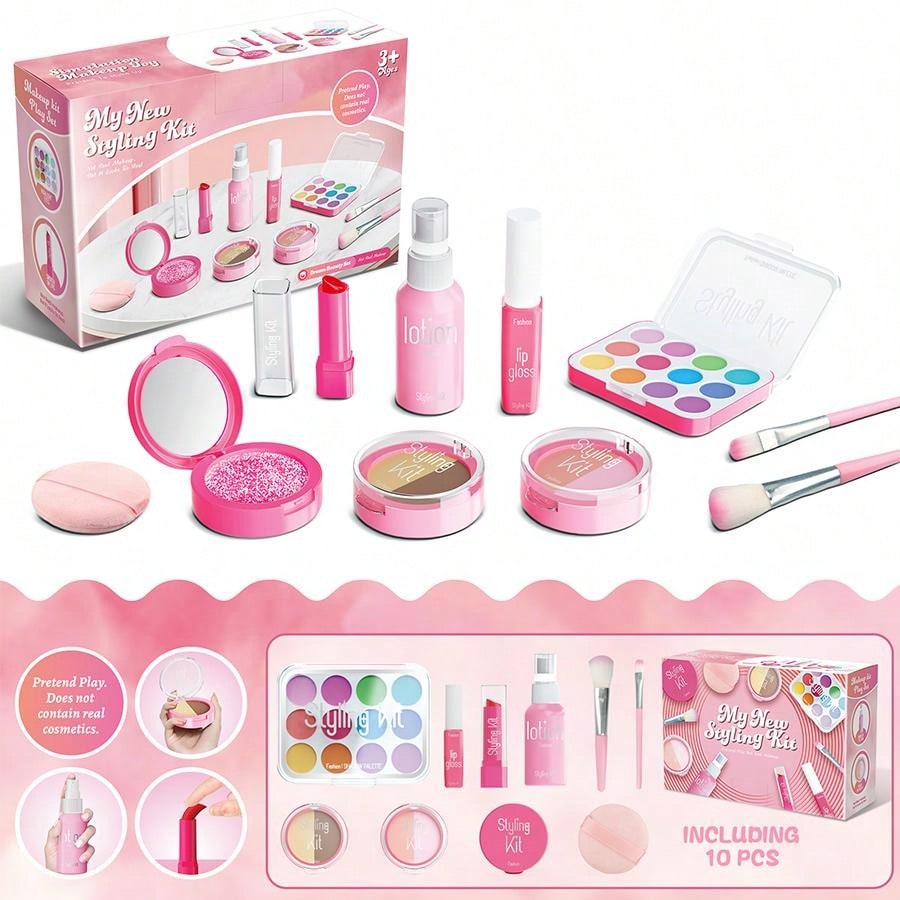 Kids Pretend Makeup Play Set f - Beauty Makeup Set For Kids ulasan dan harga