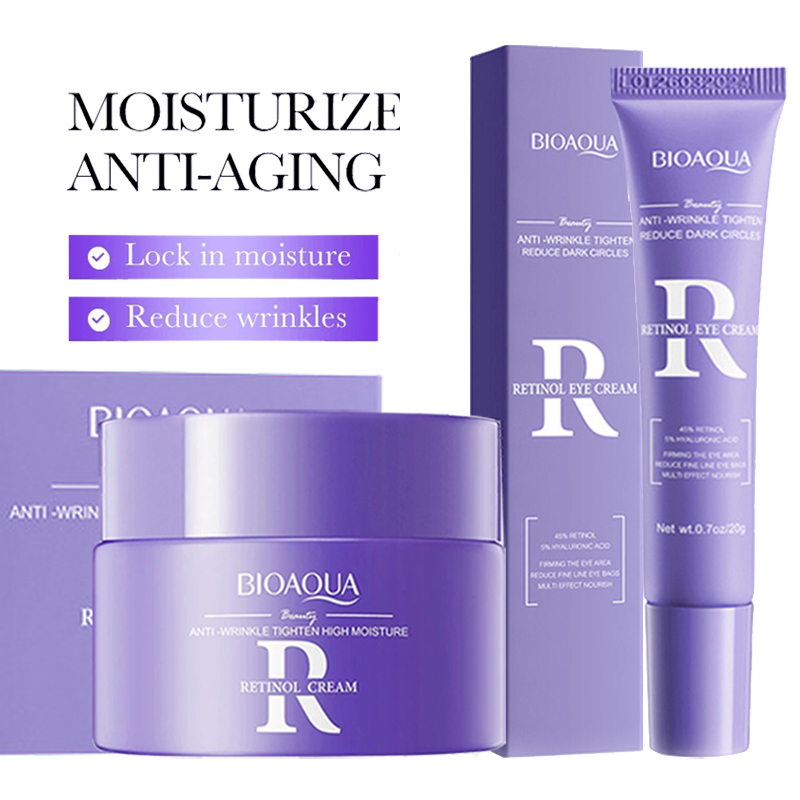 BIOAQUA Retinol Skin Care Sets - Anti-Aging Face Cream ulasan dan harga