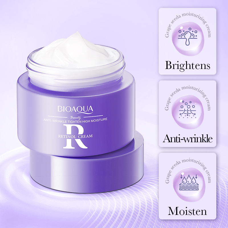 BIOAQUA Retinol Skin Care Sets - Anti-Aging Face Cream ulasan dan harga