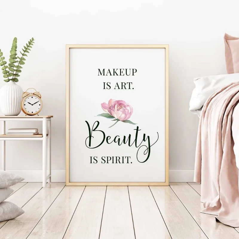 Makeup Quotes Poster Eyelash E - Beauty Makeup Quotes ulasan dan harga