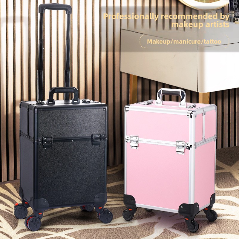 Professional Nail Art Case Rol - Beauty Makeup Case ulasan dan harga