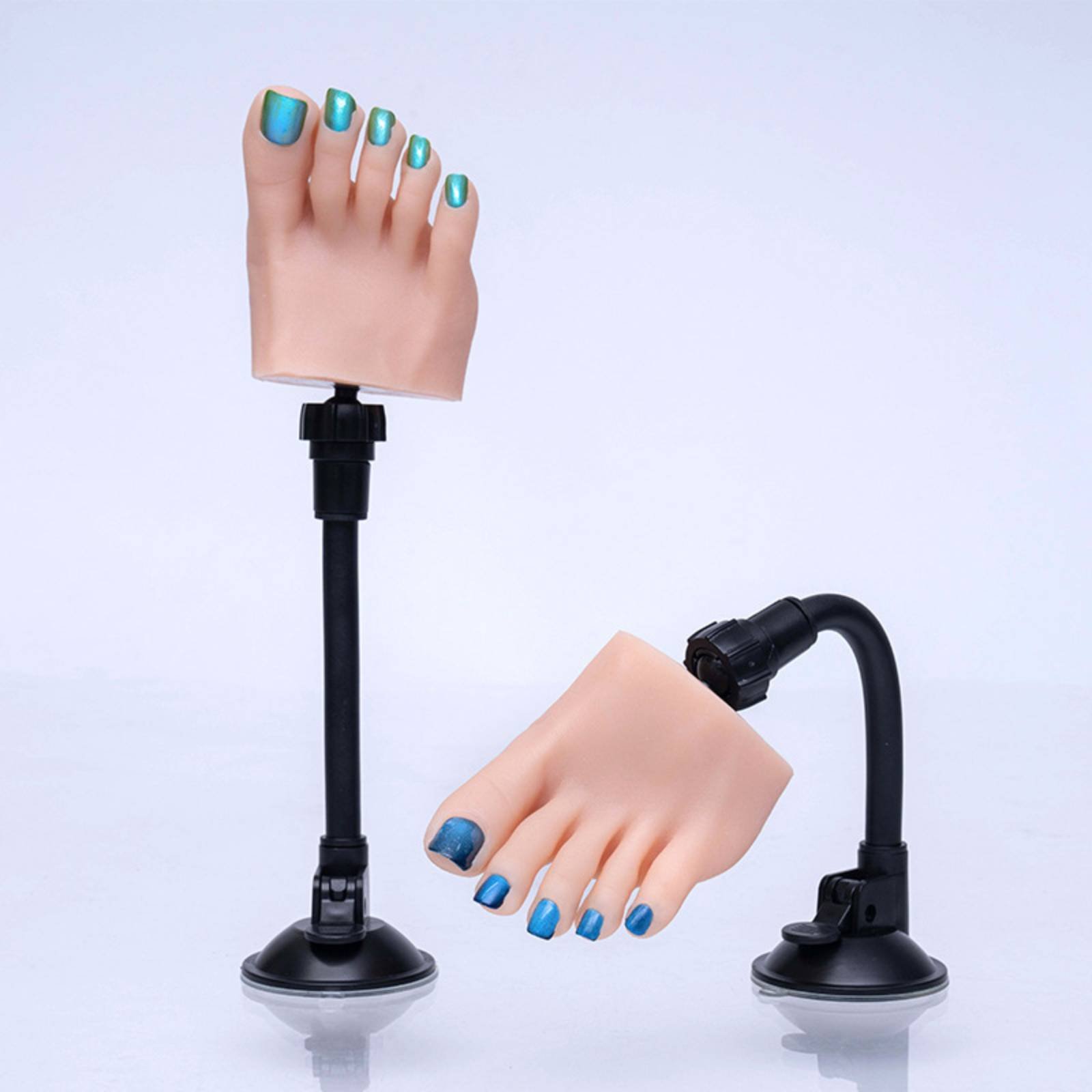 Nail Practice Foot Realistic P - Uv Nail Lamp ulasan dan harga