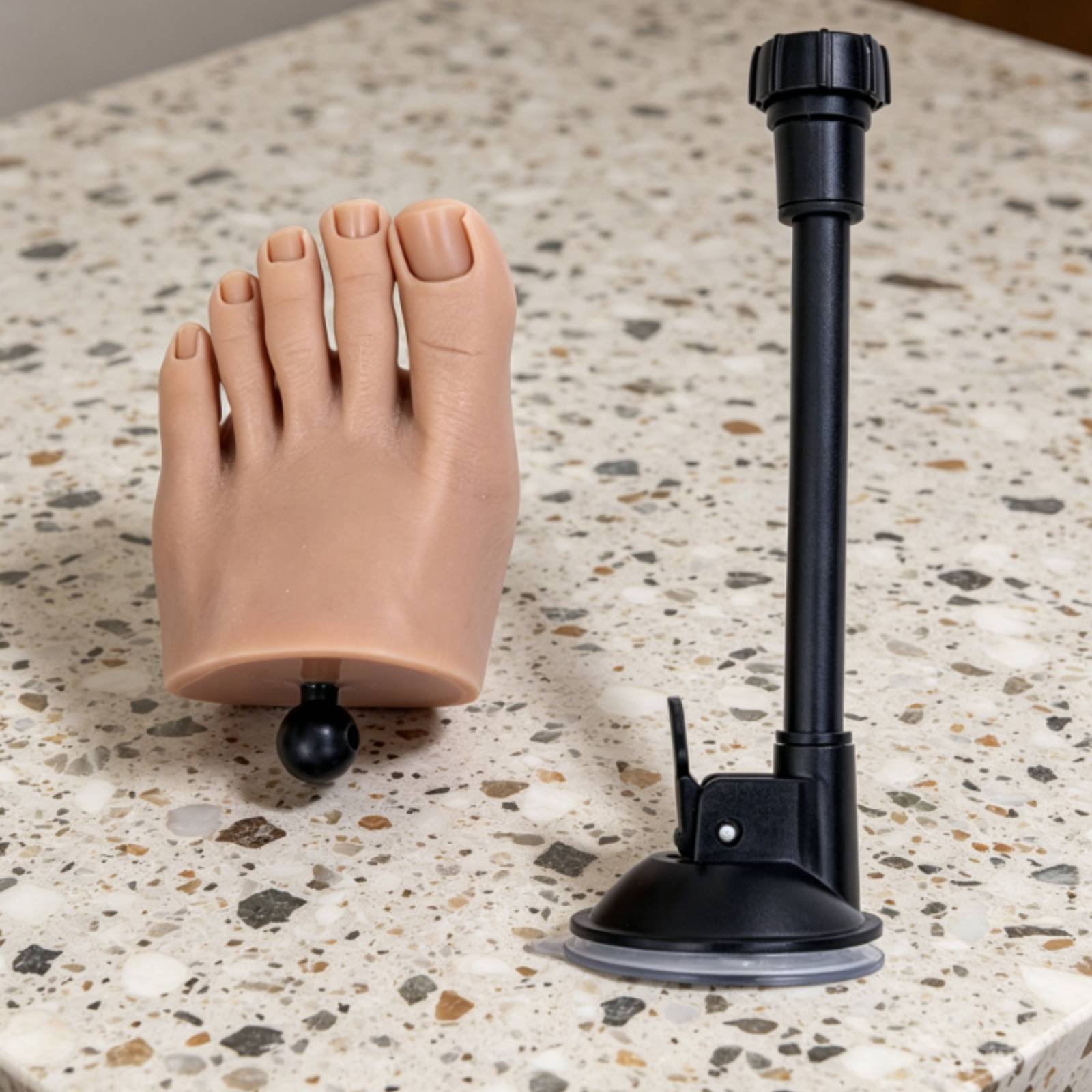 Nail Practice Foot Realistic P - Uv Nail Lamp ulasan dan harga
