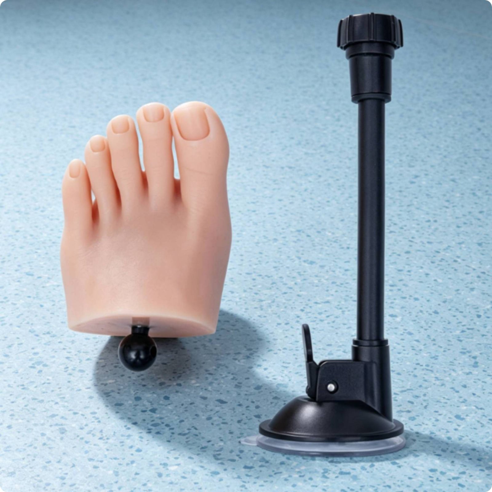 Nail Practice Foot Realistic P - Uv Nail Lamp ulasan dan harga