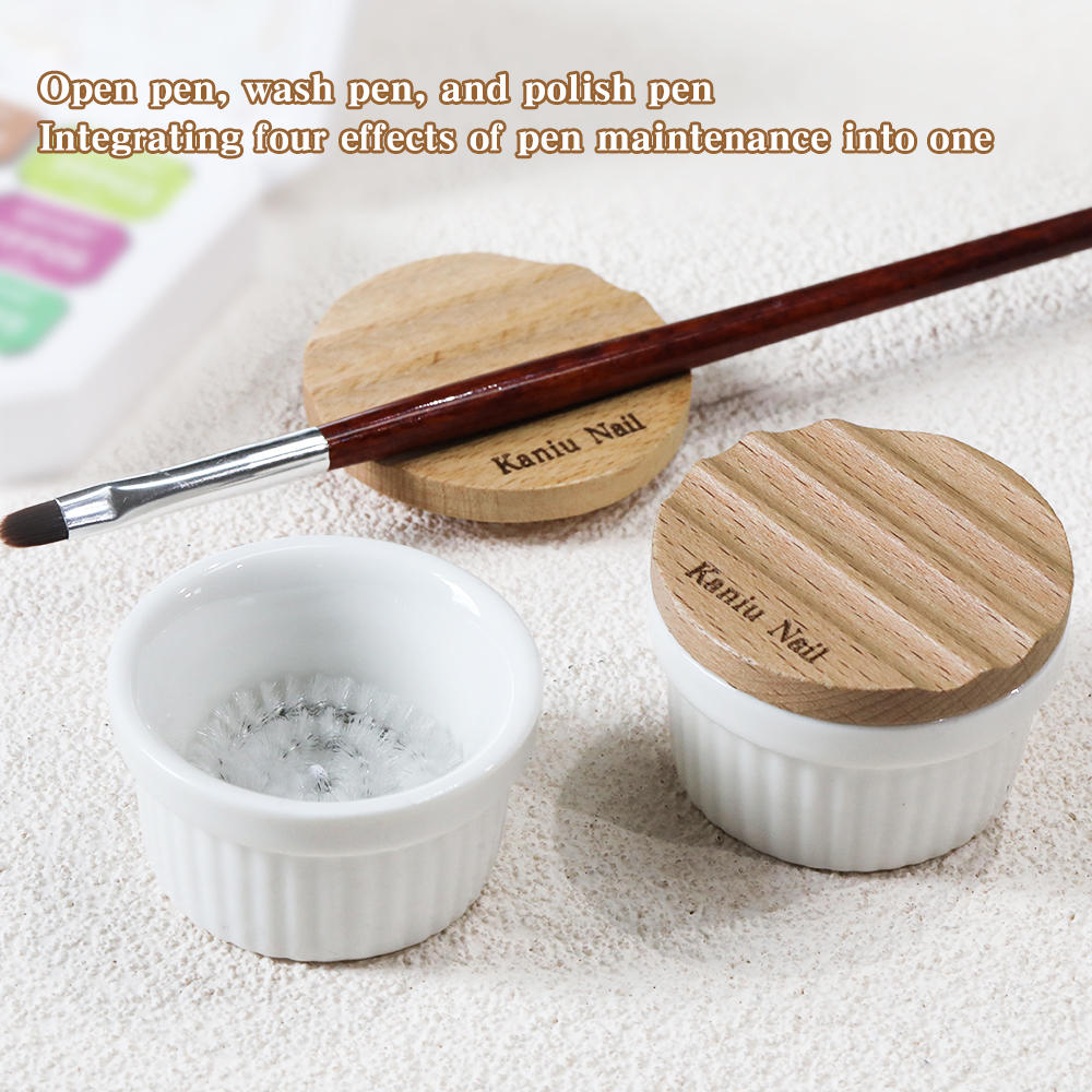 KANIU Smooth Brush Cleaner Cup - Blush Brush Kabuki ulasan dan harga