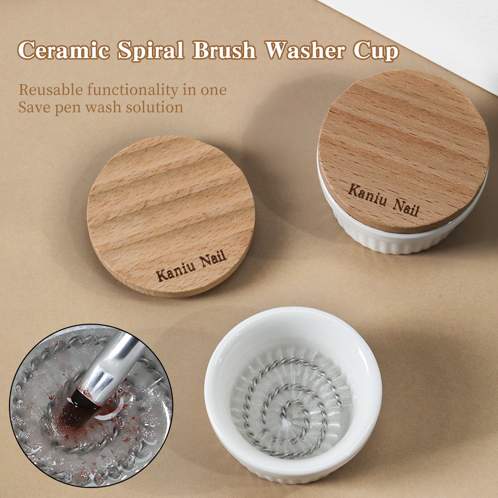 KANIU Smooth Brush Cleaner Cup - Blush Brush Kabuki ulasan dan harga