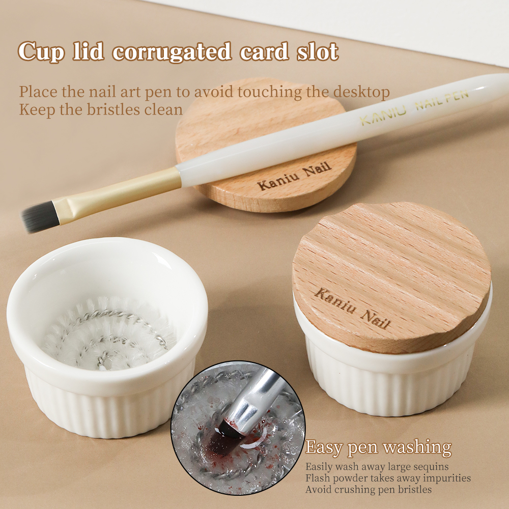 KANIU Smooth Brush Cleaner Cup - Blush Brush Kabuki ulasan dan harga