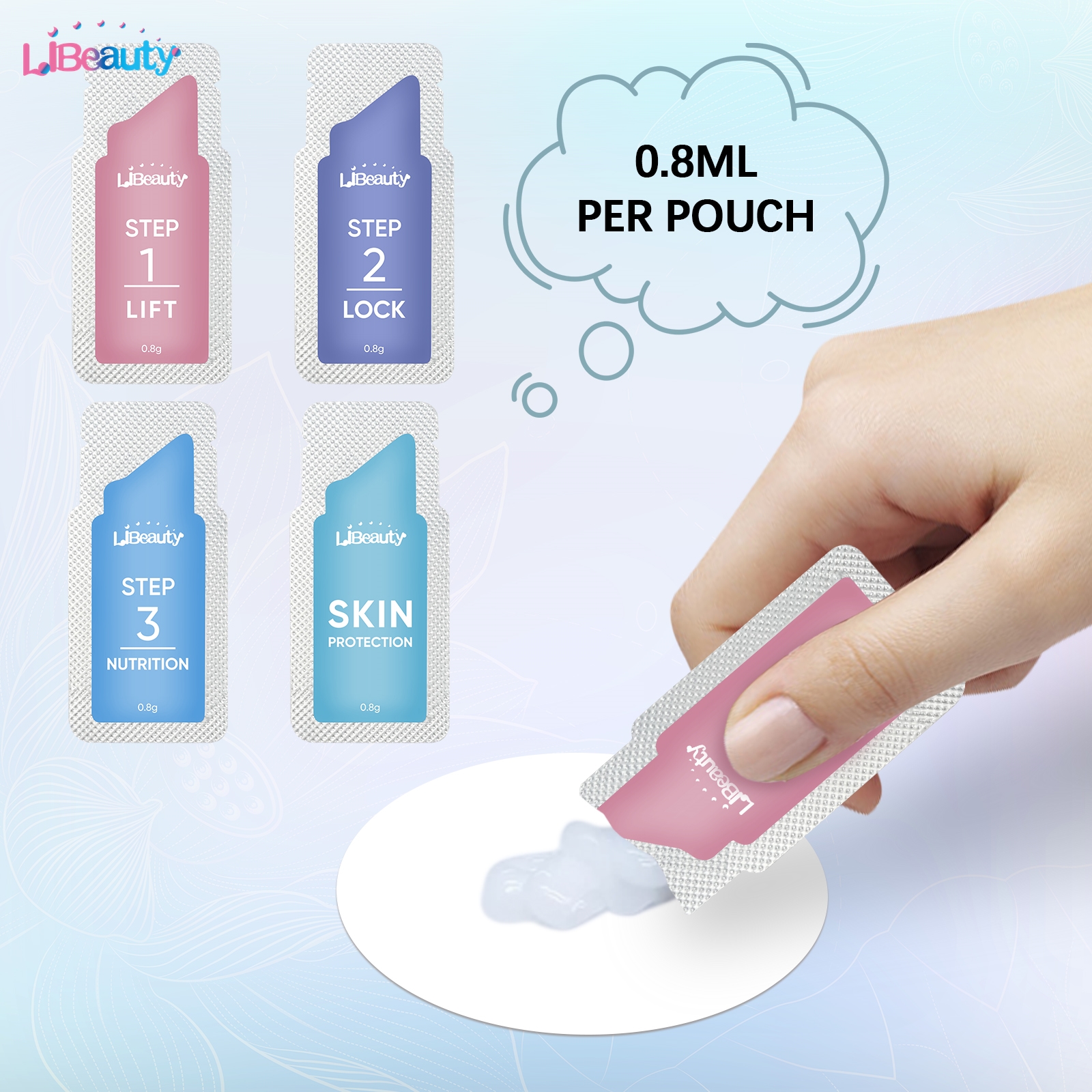 Libeauty 5 Pieces/Lot #1#2#3#4 - Beauty Full Makeup ulasan dan harga