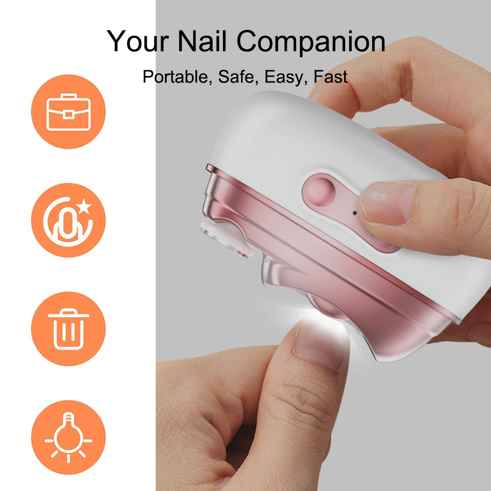 4-in-1 Electric Nail Clipper A - Uv Nail Lamp ulasan dan harga