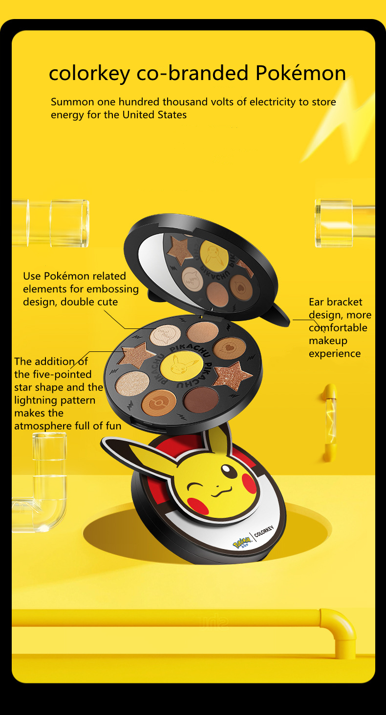 Cartoon Eyeshadow Palette 9 Co - Beauty Makeup Eyeshadow Palette ulasan dan harga