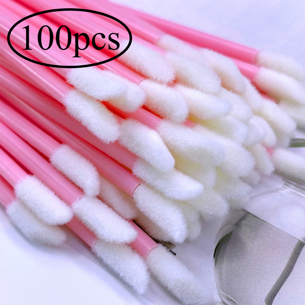 100Pcs Disposable Lip Brush Ey - Beauty Makeup Brands ulasan dan harga