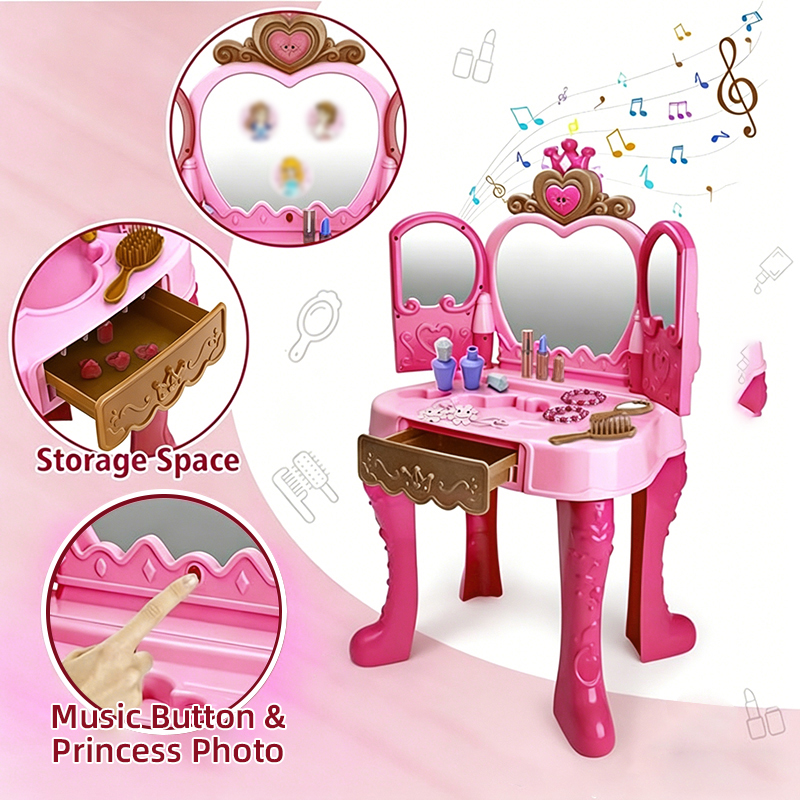 Girls Makeup Toys Woman Career - Beauty Makeup Set For Kids ulasan dan harga