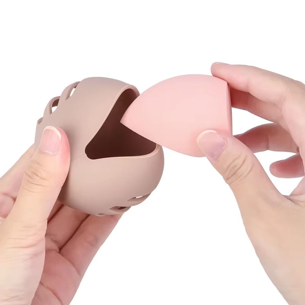 Portable Silicone Makeup Spong - Beauty Makeup Case ulasan dan harga