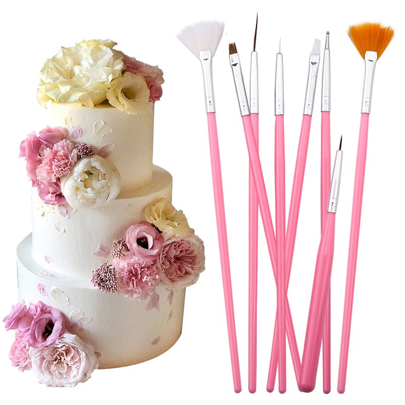15Pcs/Set Sugar Craft Brush Fo - Blush Brush Kabuki ulasan dan harga