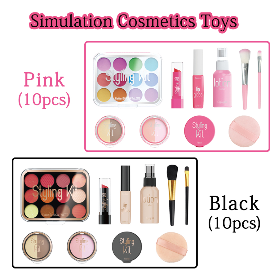 10 Pcs Simulation Girl Beauty  - Beauty Makeup Set For Kids ulasan dan harga