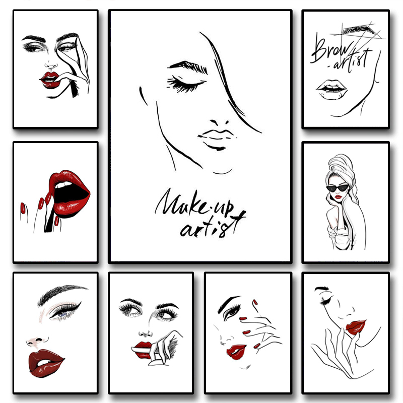 2026 Fashion Makeup Poster Sex - Beauty Makeup Quotes ulasan dan harga