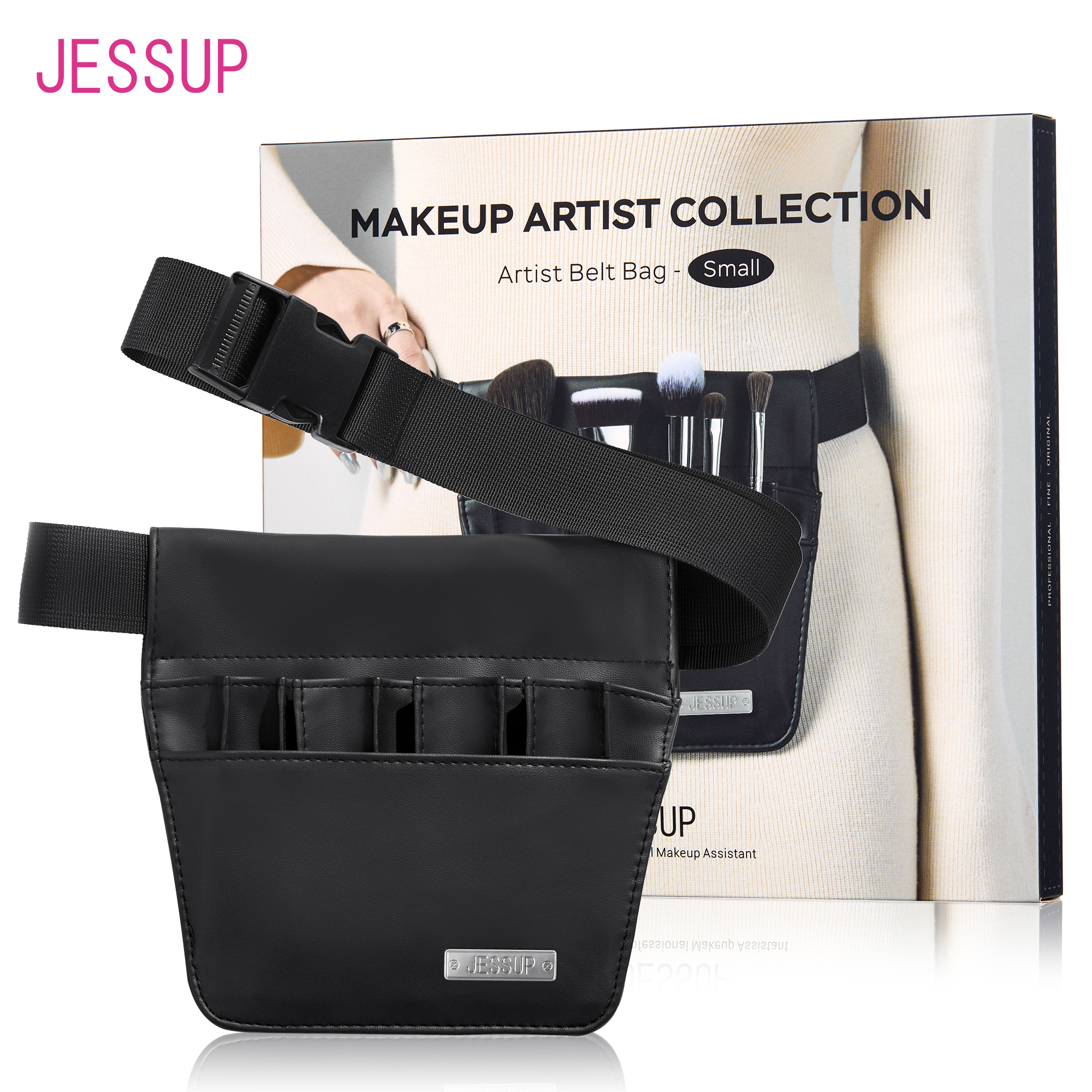 Jessup Makeup Artist Belt Bag  - Beauty Makeup Case ulasan dan harga