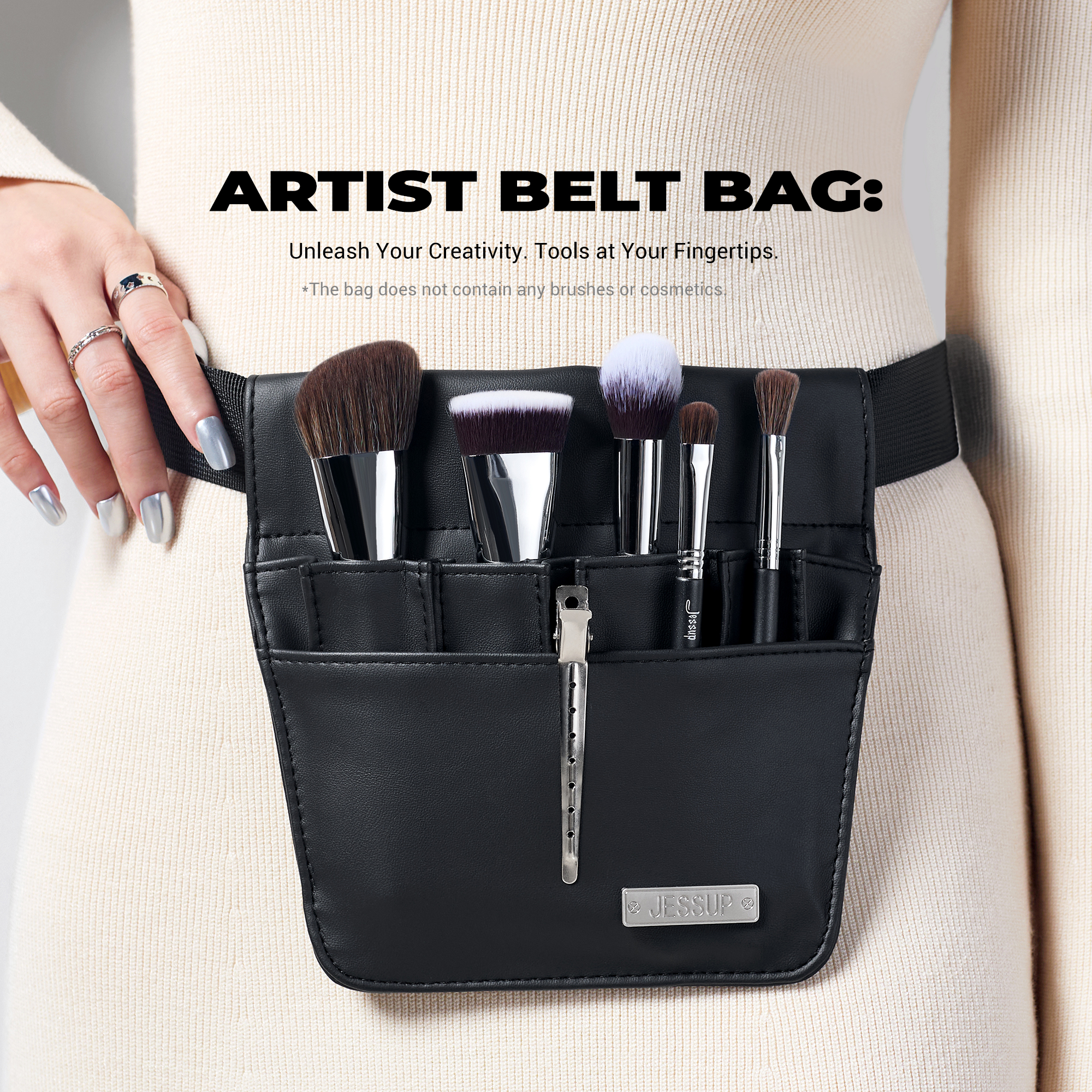 Jessup Makeup Artist Belt Bag  - Beauty Makeup Case ulasan dan harga