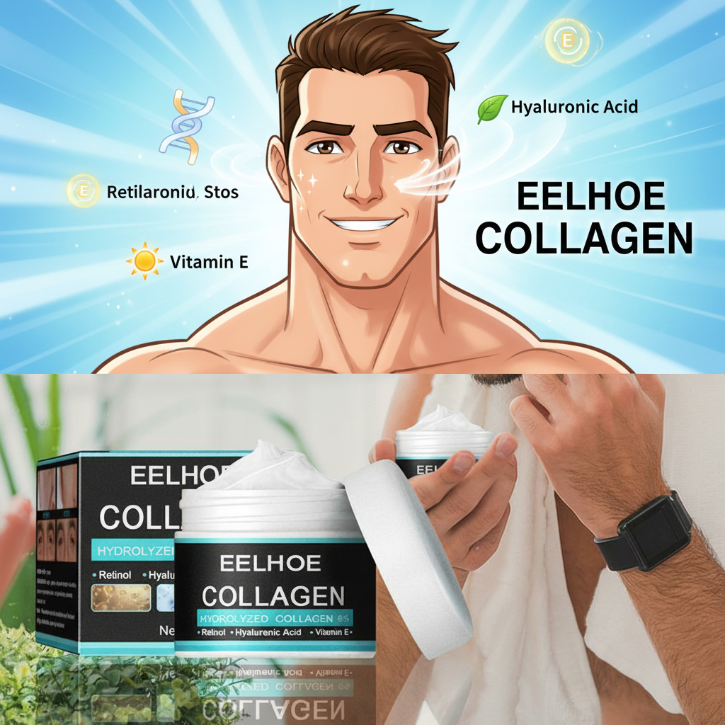 EELHOE (Buy 6 Get 4 Free) Men' - Anti-Aging Face Cream ulasan dan harga
