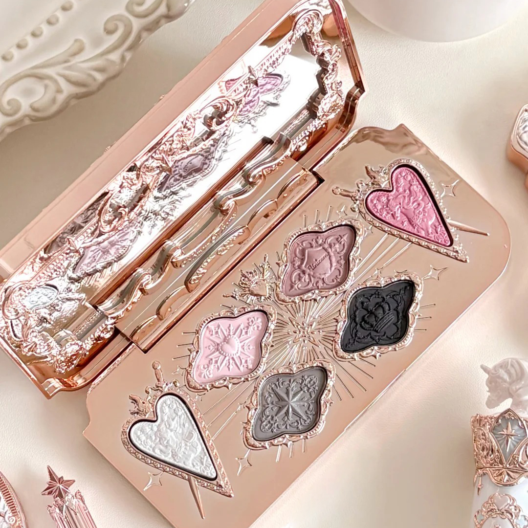 Flower Knows Knight Unicorn Ey - Beauty Makeup Eyeshadow Palette ulasan dan harga