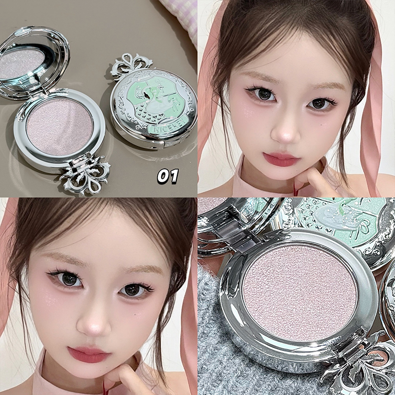 NICEKEY Monochrome Highlighter - Eyeshadow Glitter Pigment ulasan dan harga